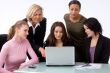 working business people