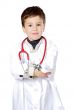 Adorable future doctor