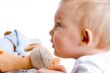fascinated baby