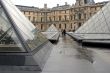 At Louvre Entrance