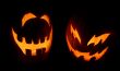 Two Jack-o-Lanterns