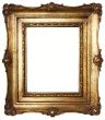 Picture Frame Gold - Path Included