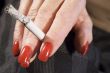 Red Fingernails and Cigarette