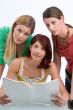 three learning students