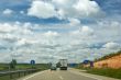 Truck on a highway