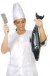 attractive cook woman