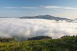 Mountains over the fog