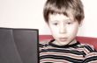 chid with laptop
