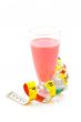 Fresh and nutritious diet milkshake