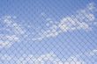 fence sky