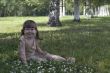 Girl in the grass