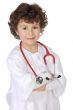 Adorable future doctor