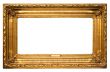 Wide Golden Picture Frame w/ Path