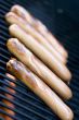grilling hotdogs