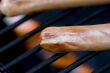grilling hotdogs