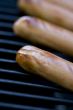 grilling hotdogs