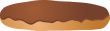 Chocolate icing covered eclair