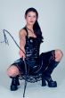 woman with bullwhip