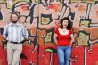 Woman and man