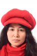 Asian girl in red cap