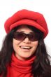 Asian girl in dark glasses