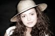 woman with hat