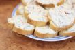 Plate of sandwiches