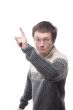 Forefinger up