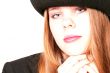woman with hat