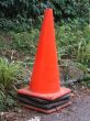 orange construction cone