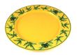 Yellow empty plate