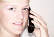 On the phone