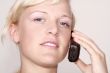 on the phone