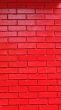 Red Painted Brick Wall
