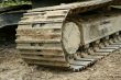 Backhoe tracks