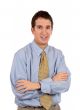 Smiling business man