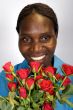 Valentine African girl