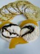 mini pancakes and ice-cream
