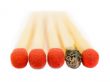 One used match