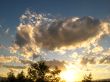 cloudy sunset