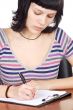 attractive girl student