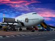 Loading the plane
