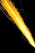 abstract ray of sparks