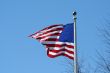 Waving US Flag