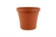 Plastic terracotta planter