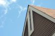 Building Roof Peak with sky