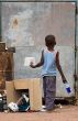 poverty african child