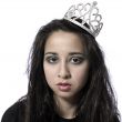 Displeased Vietnamese girl