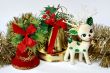 Christmas bell and reindeer