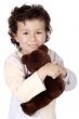 child prepared to sleep